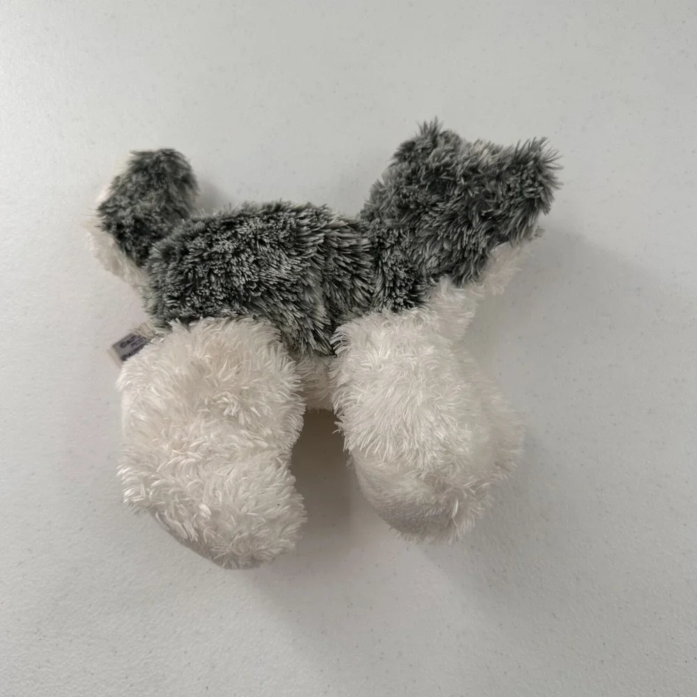 Aurora World‎ Inc. Plush Husky Dog Mush Gray Wolf Stuffed Animal Flopsie Bean c